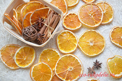 Апельсин дольки (Citrus sinensis) 5 шт