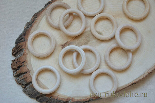 Заготовка кольцо деревянное 50 мм