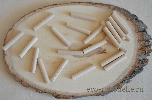 Деревянные палочки для творчества, h - 5 см